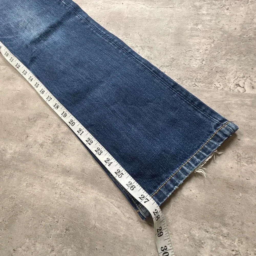Levi's 511 Jeans Mens 30x28 Dark Wash Selvedge Vintage Slim Fit Denim